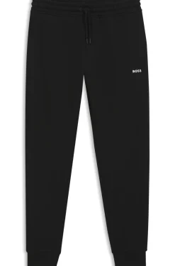Jogginghose aus Baumwoll-Terry mit Logo-Detail
