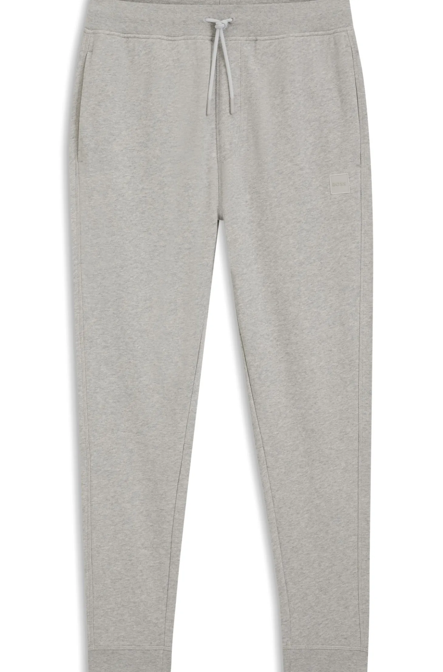 Jogginghose aus Baumwoll-Terry mit Logo-Aufnäher