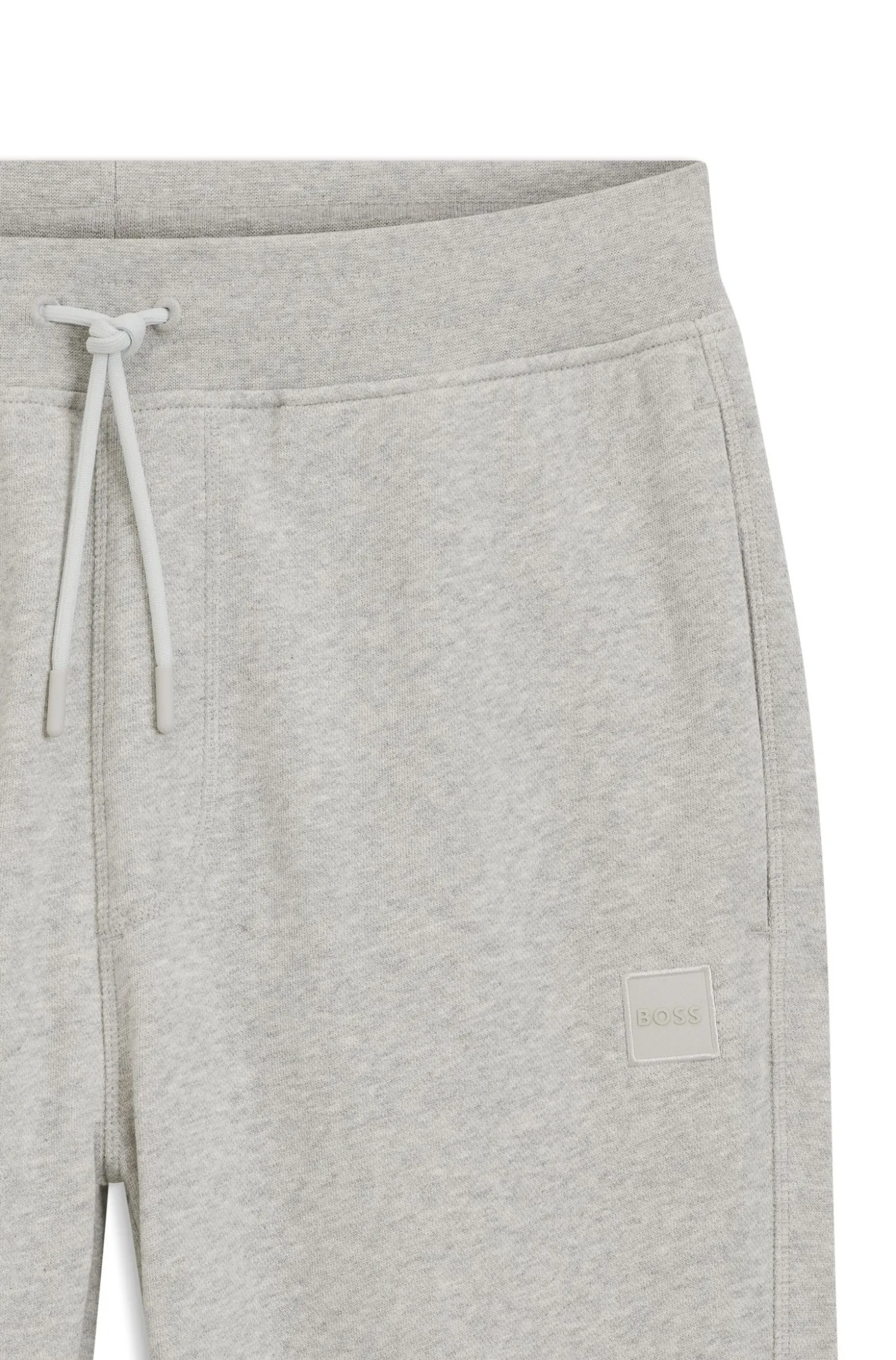 Jogginghose aus Baumwoll-Terry mit Logo-Aufnäher