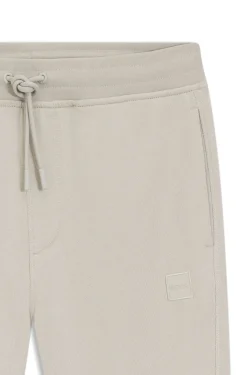 Jogginghose aus Baumwoll-Terry mit Logo-Aufnäher