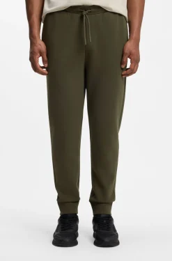 Jogginghose aus Stretch-Baumwolle mit Puff-Logo