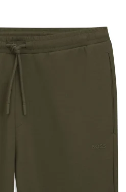 Jogginghose aus Stretch-Baumwolle mit Puff-Logo