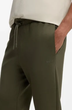 Jogginghose aus Stretch-Baumwolle mit Puff-Logo