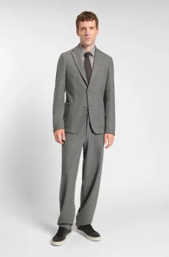 Kariertes Slim-Fit Hemd aus funktionalem Stretch-Flanell mit gebürstetem Finish