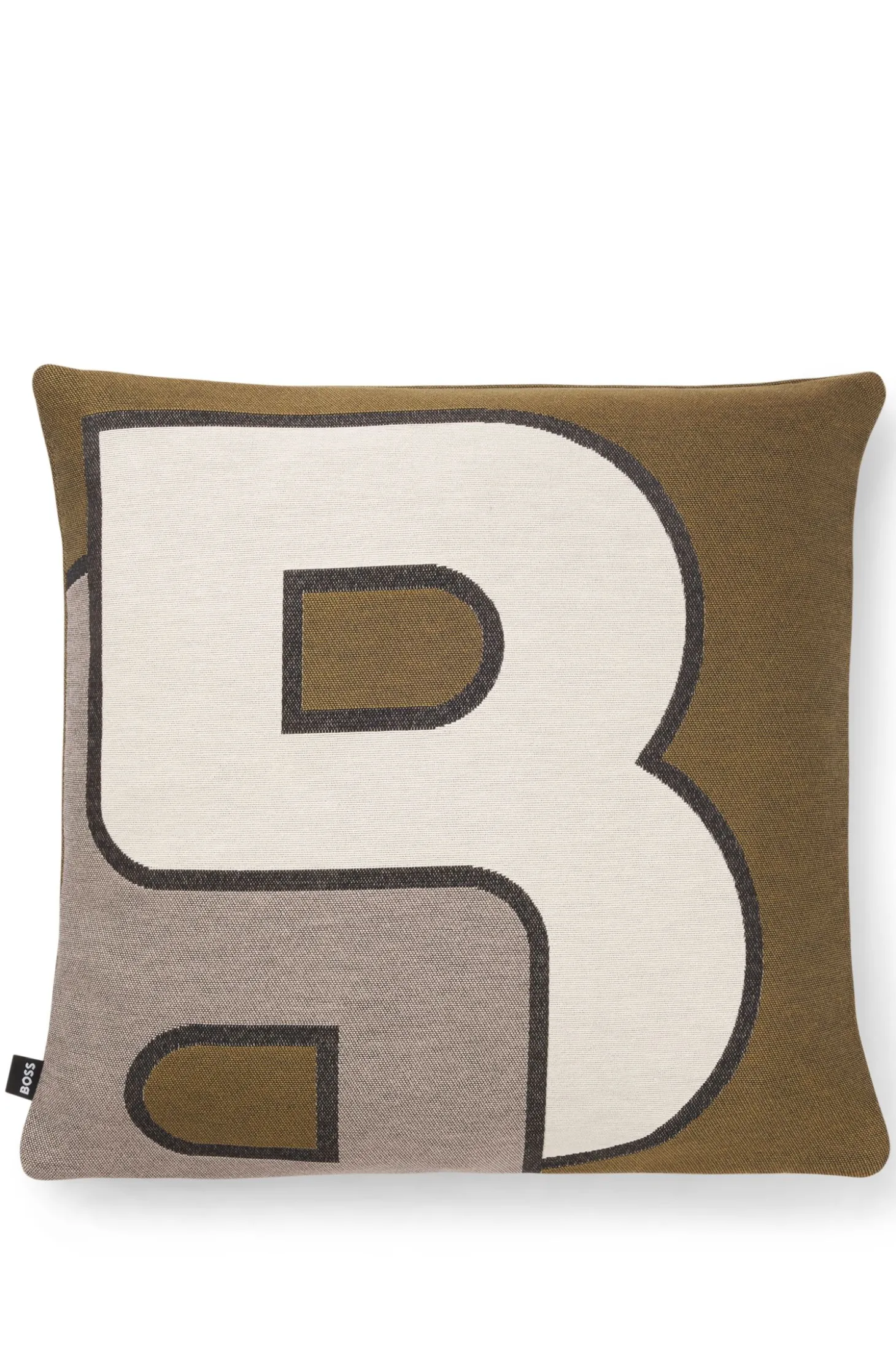 Kissenbezug mit Double-B-Monogramm