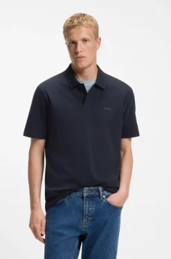 Klassisches Poloshirt aus Baumwolle mit Logo