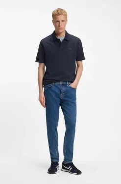 Klassisches Poloshirt aus Baumwolle mit Logo