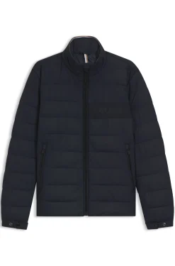 Klassische wattierte Jacke mit Reißverschluss
