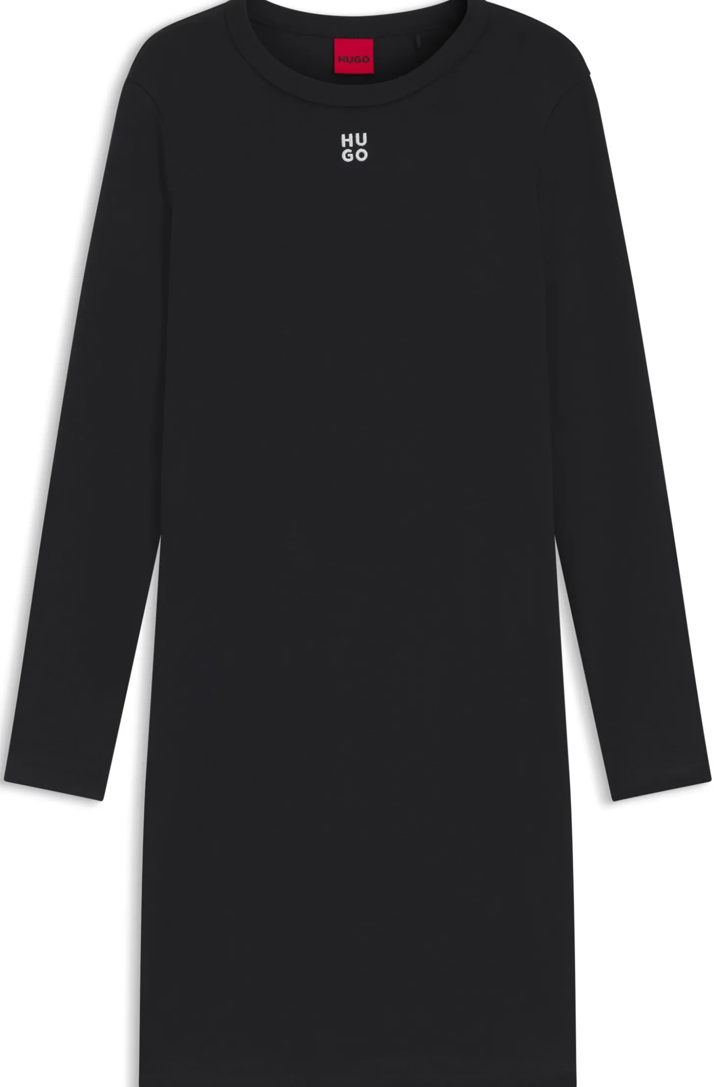 Kleid aus Stretch-Jersey mit Stack-Logo