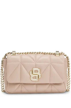 Kleine gesteppte Umhängetasche mit Double-B-Monogramm