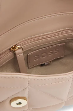 Kleine gesteppte Umhängetasche mit Double-B-Monogramm