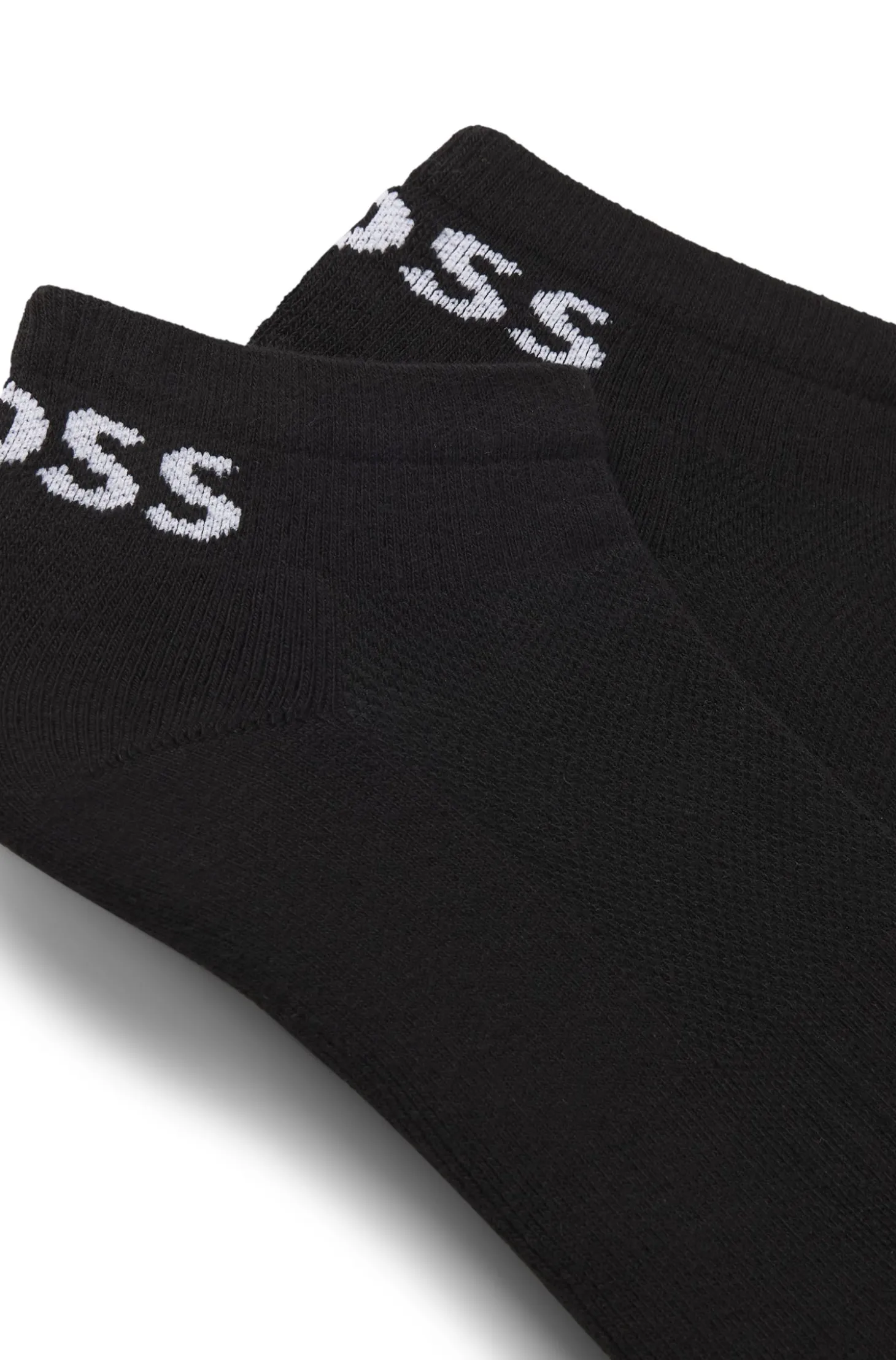 Knöchellange Socken aus Stretch-Gewebe im Zweierpack
