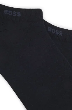 Knöchellange Socken aus Stretch-Gewebe im Zweierpack