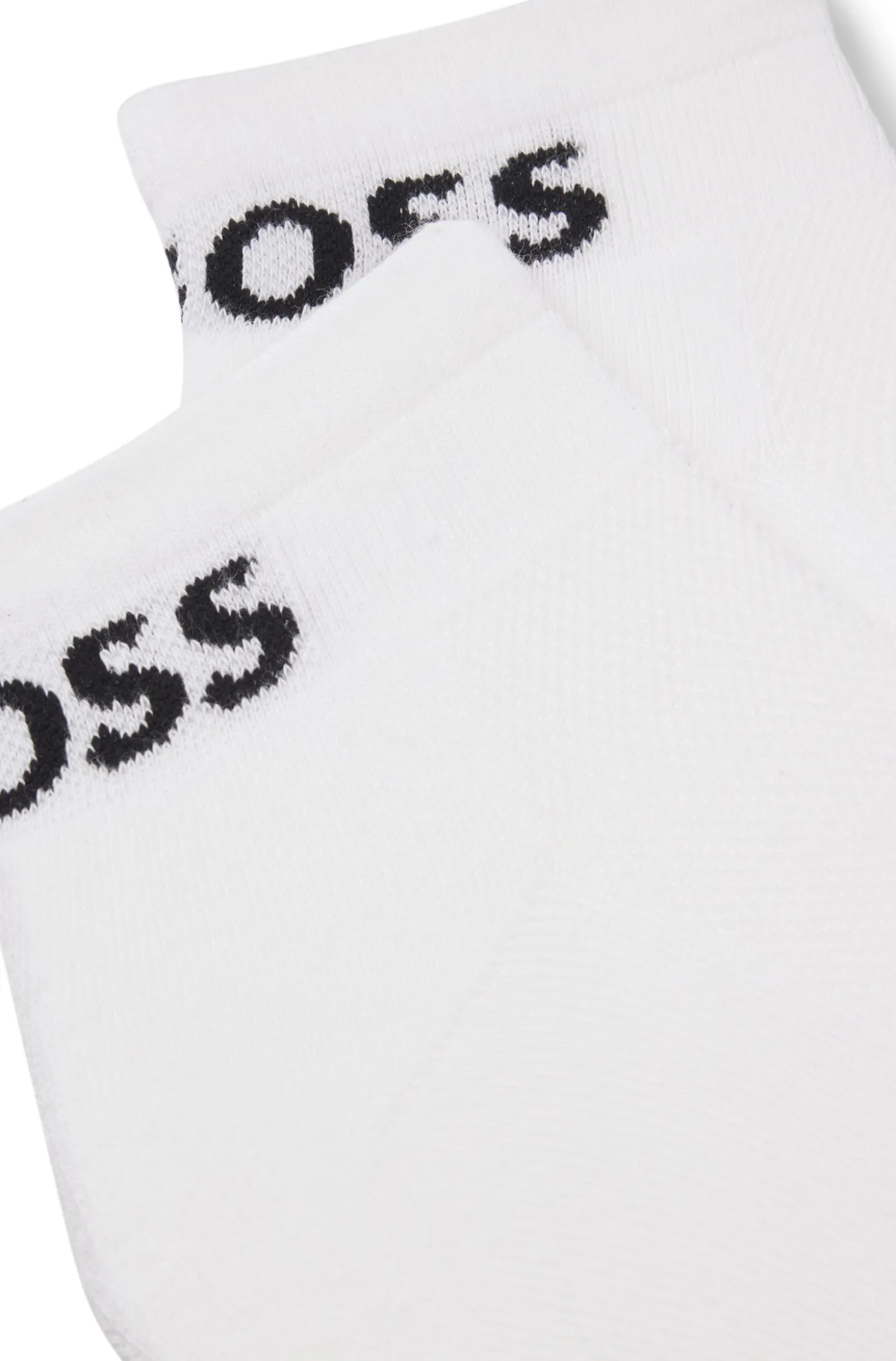 Knöchellange Socken aus Stretch-Gewebe im Zweierpack