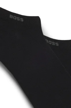 Knöchellange Socken aus Stretch-Gewebe im Zweierpack