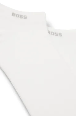 Knöchellange Socken aus Stretch-Gewebe im Zweierpack