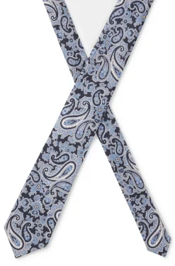 Krawatte aus reiner Seide mit Paisley-Print