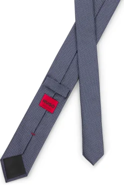 Krawatte aus Seide mit Jacquard-Webstruktur