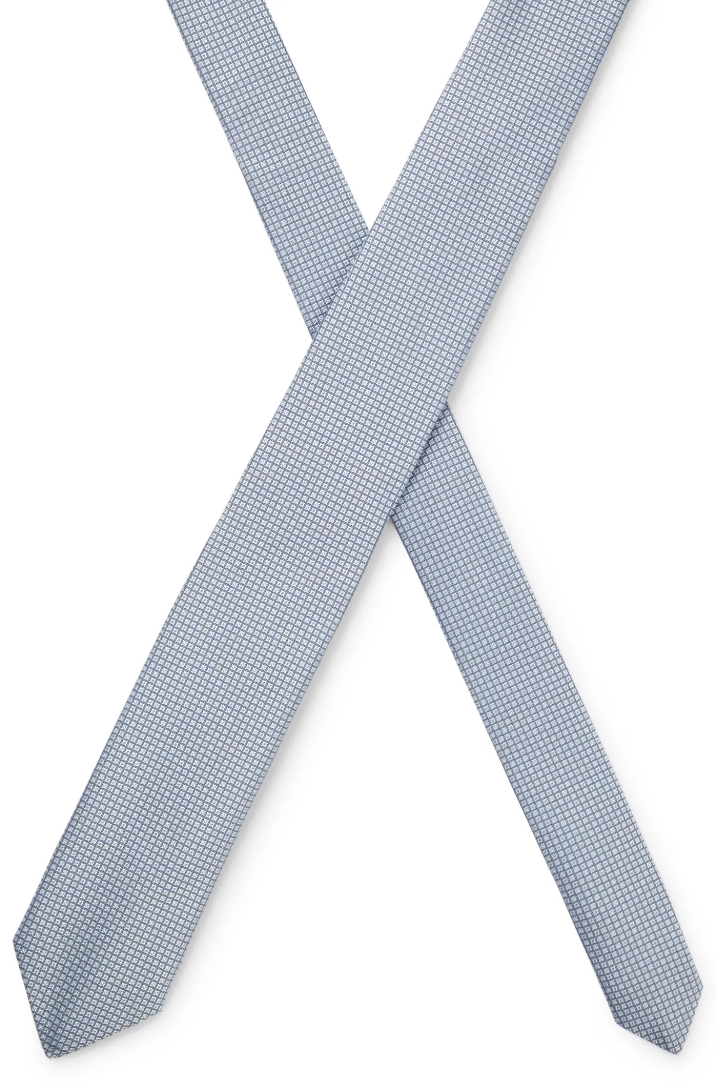 Krawatte aus Seiden-Mix mit Jacquard-Muster