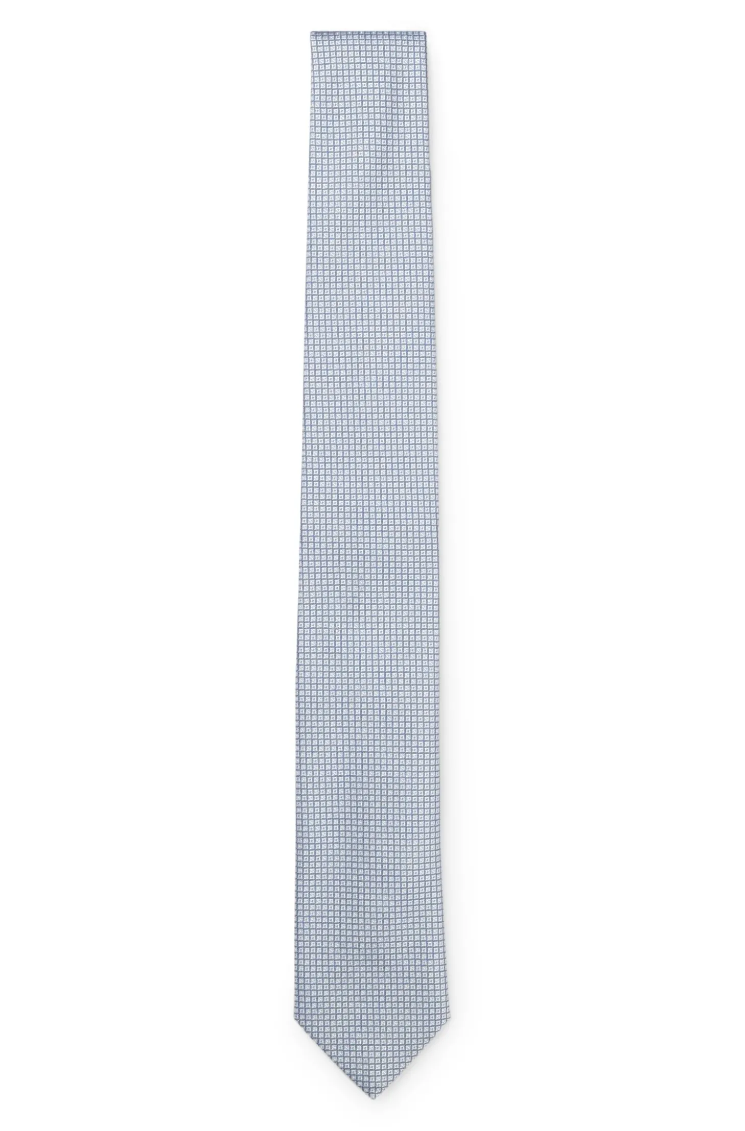 Krawatte aus Seiden-Mix mit Jacquard-Muster