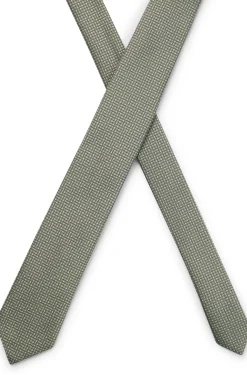 Krawatte aus Seiden-Mix mit Jacquard-Muster