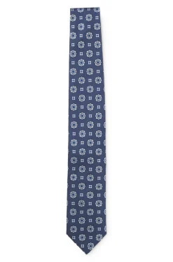Krawatte aus Seiden-Mix mit Jacquard-Muster