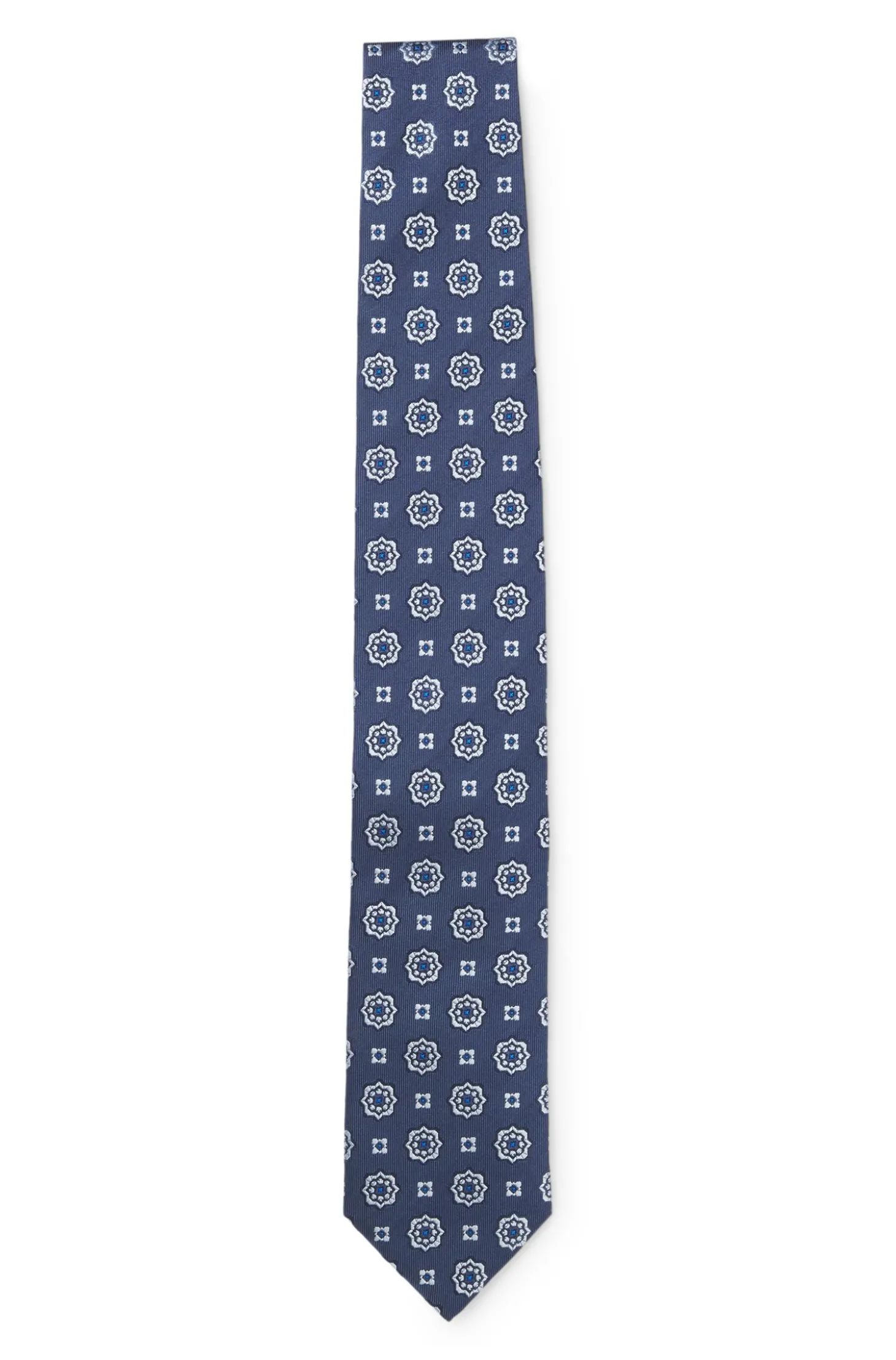 Krawatte aus Seiden-Mix mit Jacquard-Muster