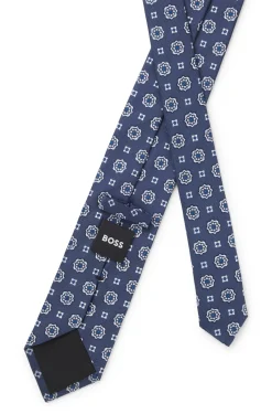 Krawatte aus Seiden-Mix mit Jacquard-Muster