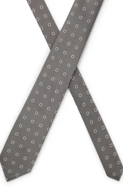 Krawatte aus Seiden-Mix mit Jacquard-Muster
