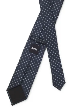 Krawatte aus Seiden-Mix mit Jacquard-Muster