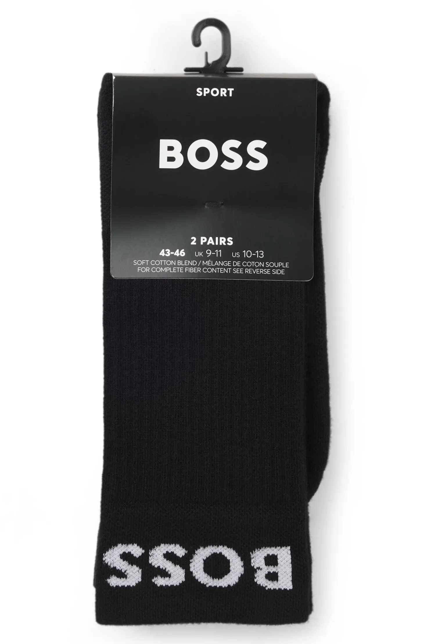 Kurze Socken aus Stretch-Gewebe im Zweierpack