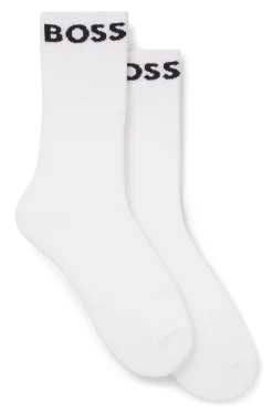 Kurze Socken aus Stretch-Gewebe im Zweierpack