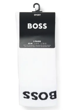 Kurze Socken aus Stretch-Gewebe im Zweierpack
