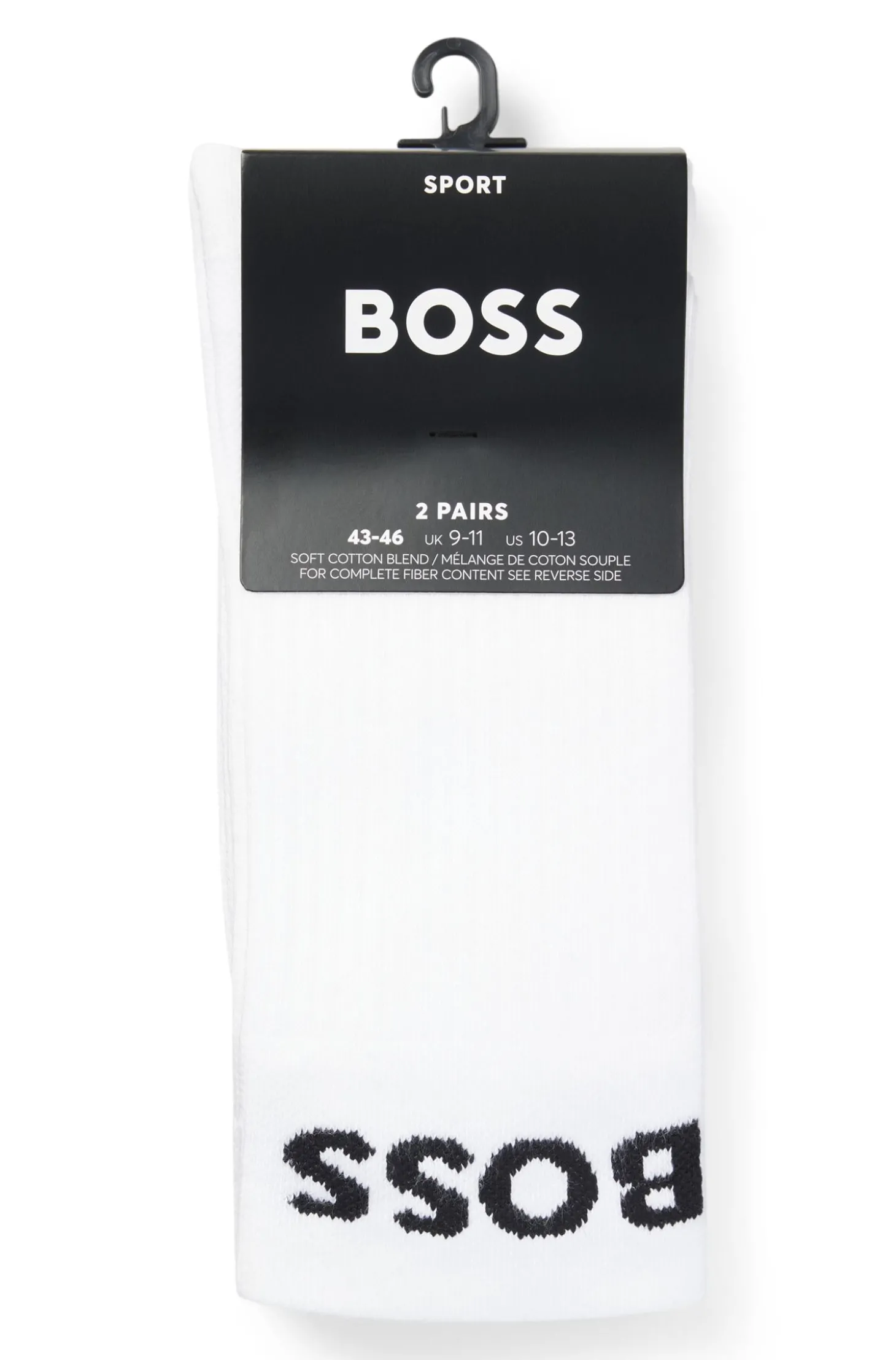 Kurze Socken aus Stretch-Gewebe im Zweierpack