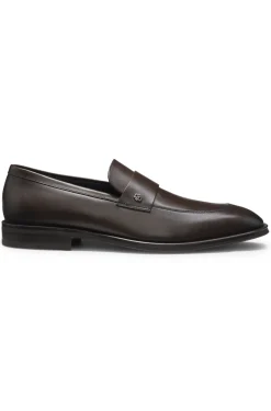 Loafer aus Leder mit Double-B-Monogramm