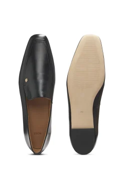 Loafer aus Leder mit Double-B-Monogramm