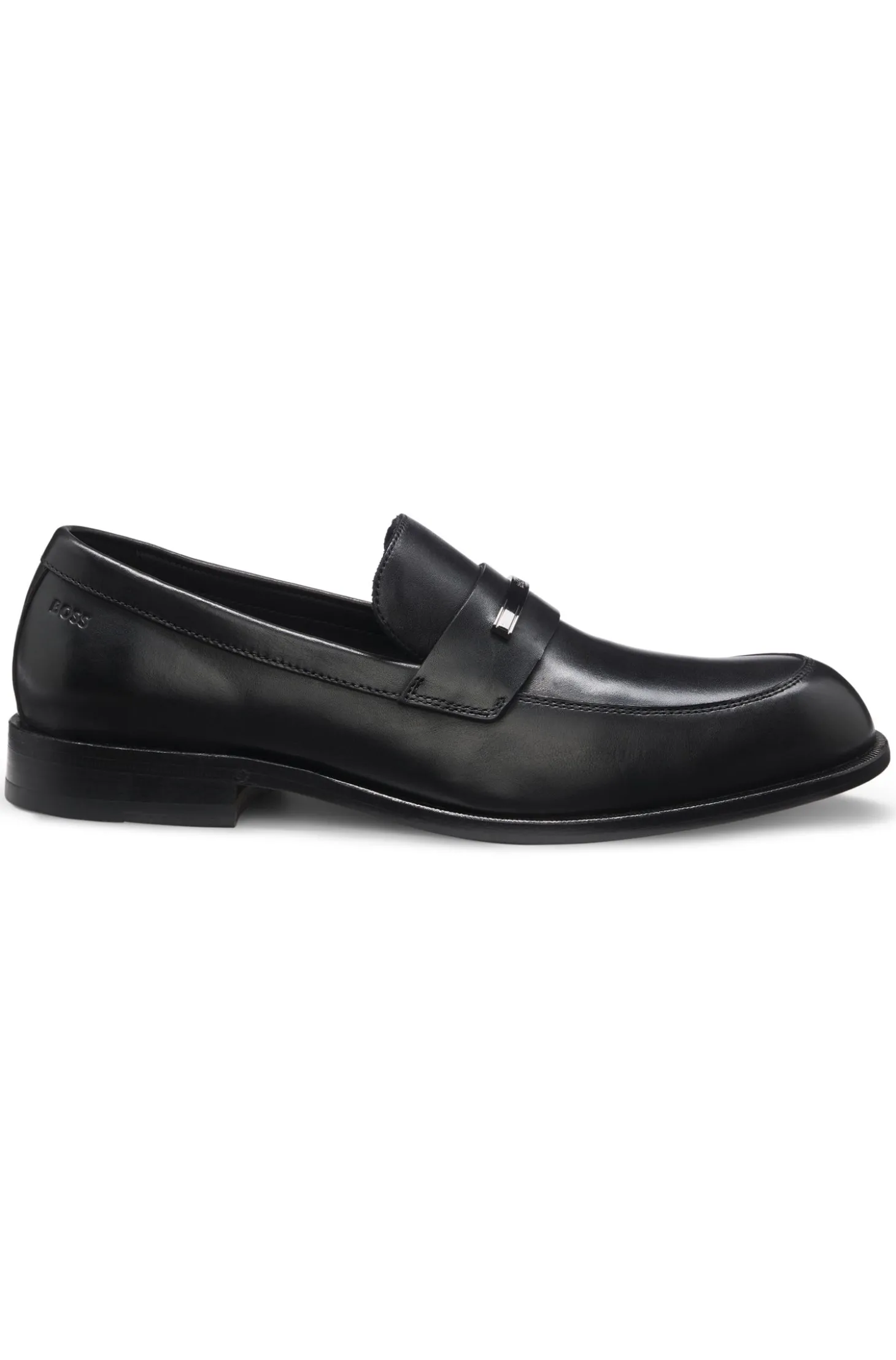 Loafer aus Leder mit Logo-Detail aus Metall