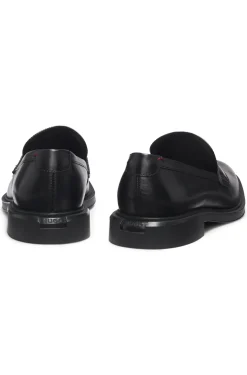 Loafer aus Leder mit Pennyloafer-Besatz