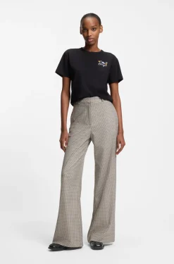 Loafers aus Kunstleder mit Stack-Logo
