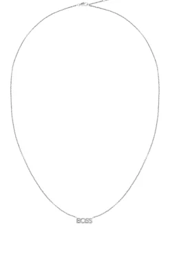 Logo-Halskette aus Edelstahl