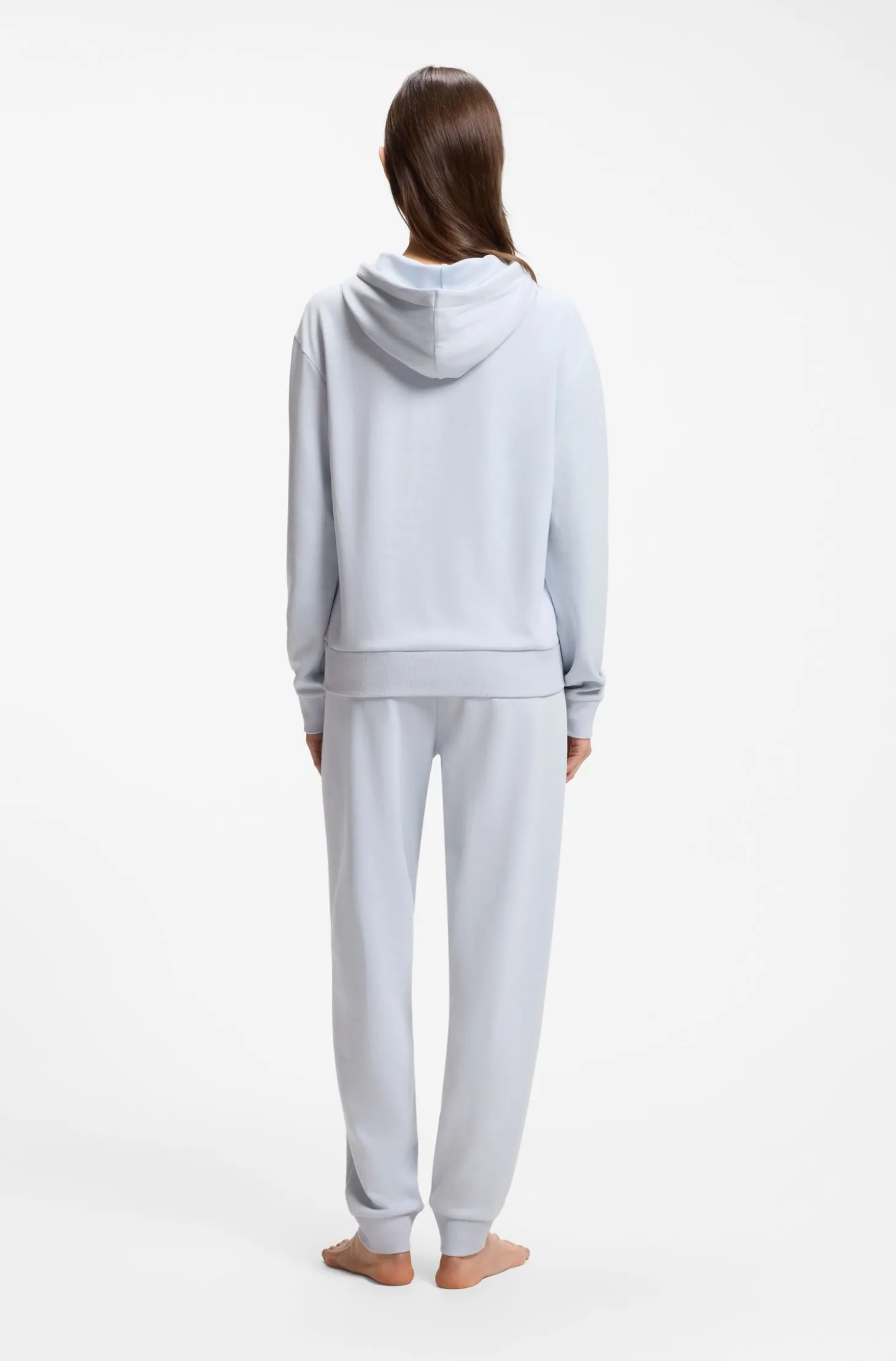 Logo-Hoodie mit Signature-Streifen-Kordeln