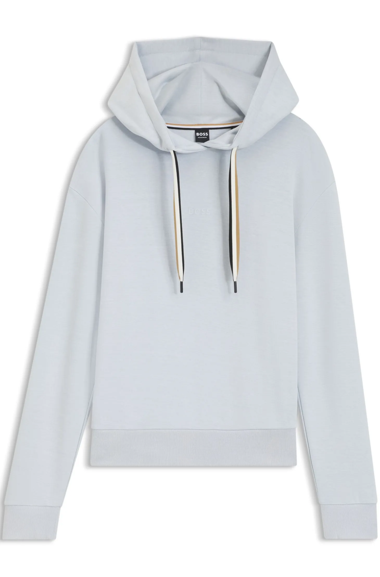 Logo-Hoodie mit Signature-Streifen-Kordeln