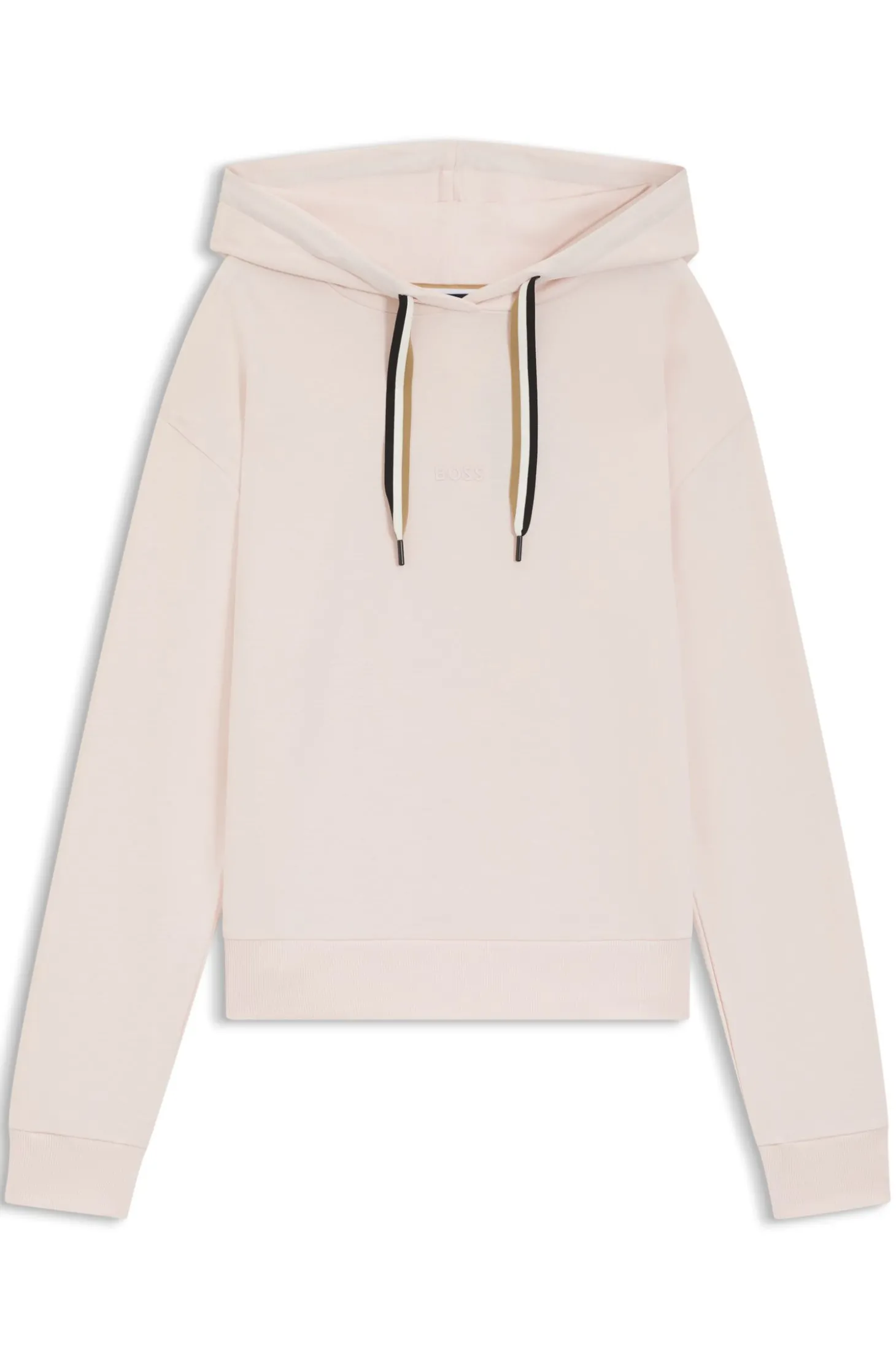 Logo-Hoodie mit Signature-Streifen-Kordeln