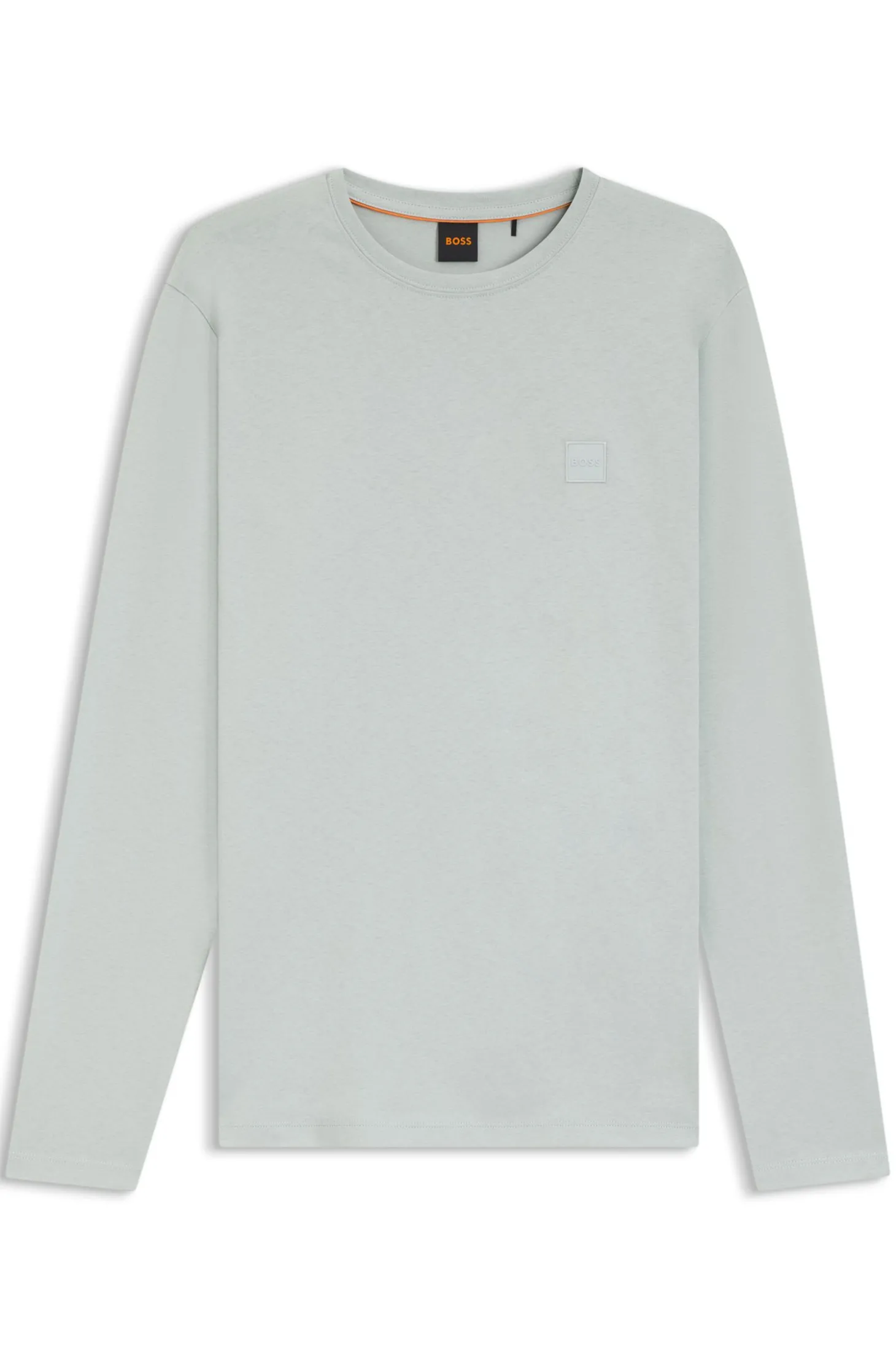 Longsleeve aus Baumwolle mit Logo-Patch
