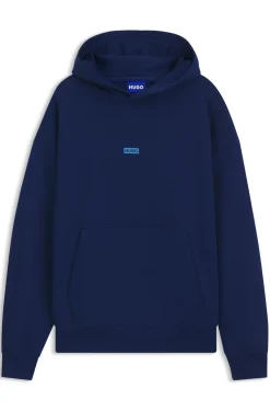 Loose-Fit Hoodie aus Baumwoll-Terry mit Logo-Details