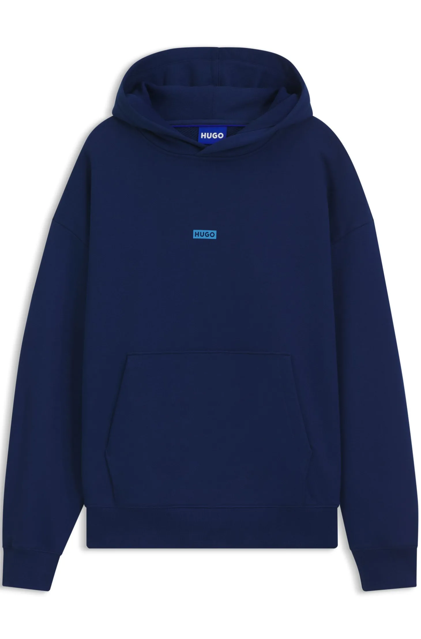 Loose-Fit Hoodie aus Baumwoll-Terry mit Logo-Details