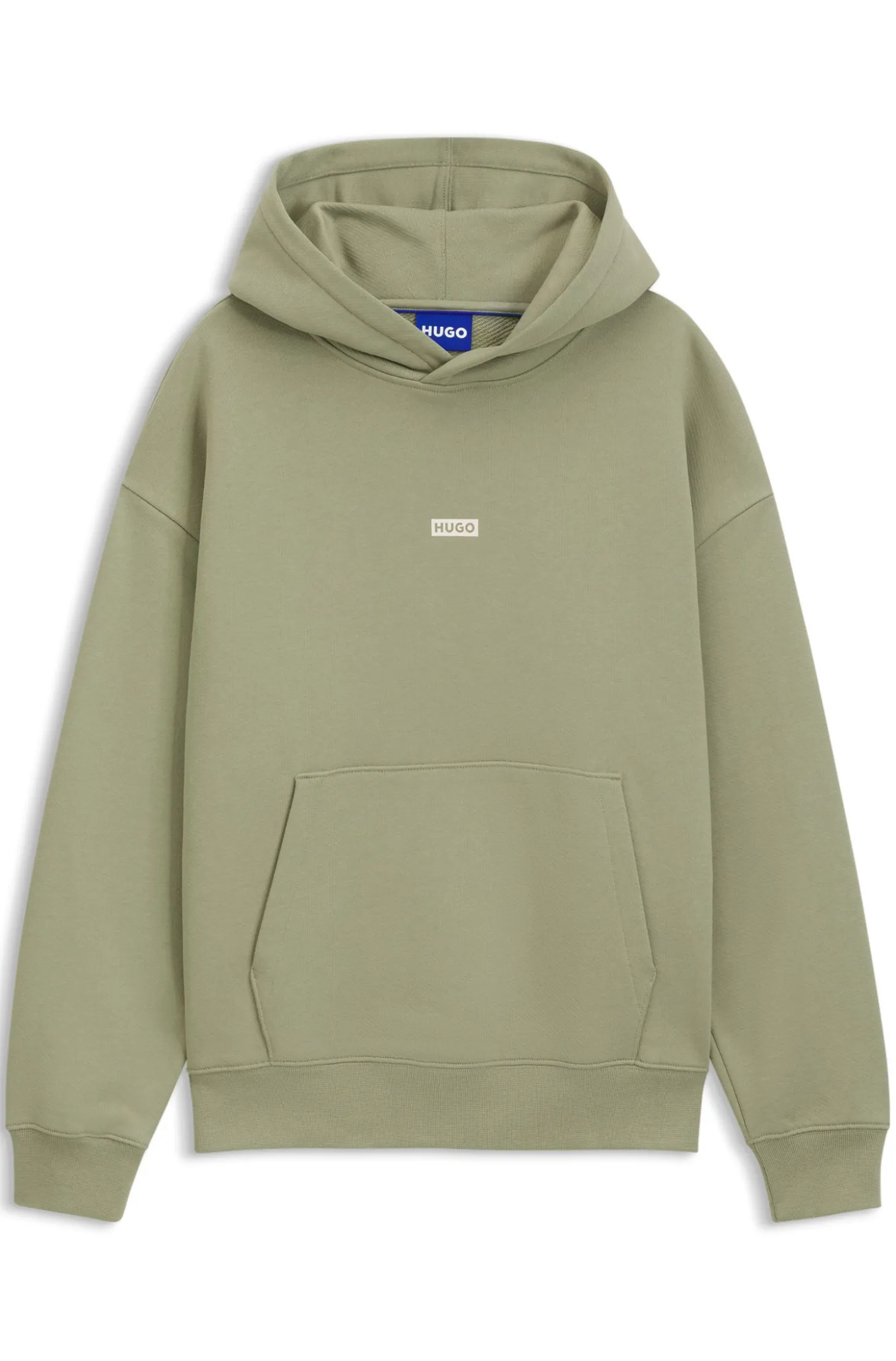 Loose-Fit Hoodie aus Baumwoll-Terry mit Logo-Details