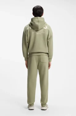 Loose-Fit Hoodie aus Baumwoll-Terry mit Logo-Details