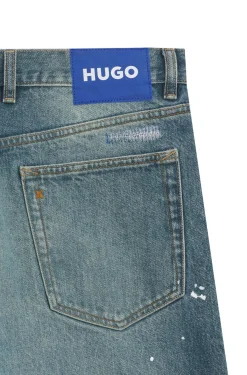Loose-Fit Jeans aus schwerem Baumwoll-Denim