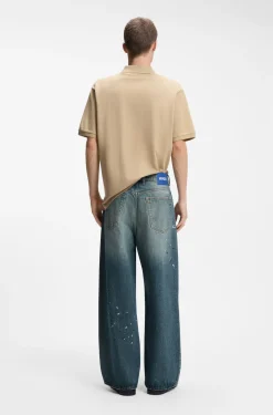 Loose-Fit Jeans aus schwerem Baumwoll-Denim